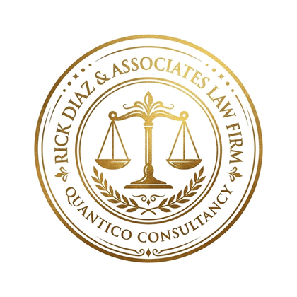 Rick Diaz & Associates Law Firm / Quantico Consultancy のロゴ